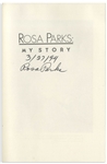 Rosa Parks Signed Copy of ''My Story''